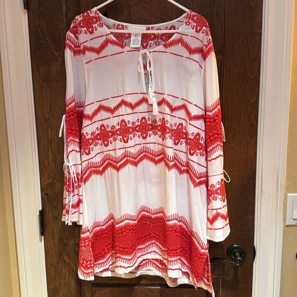 La Blanca Caftan Style Cover up - large